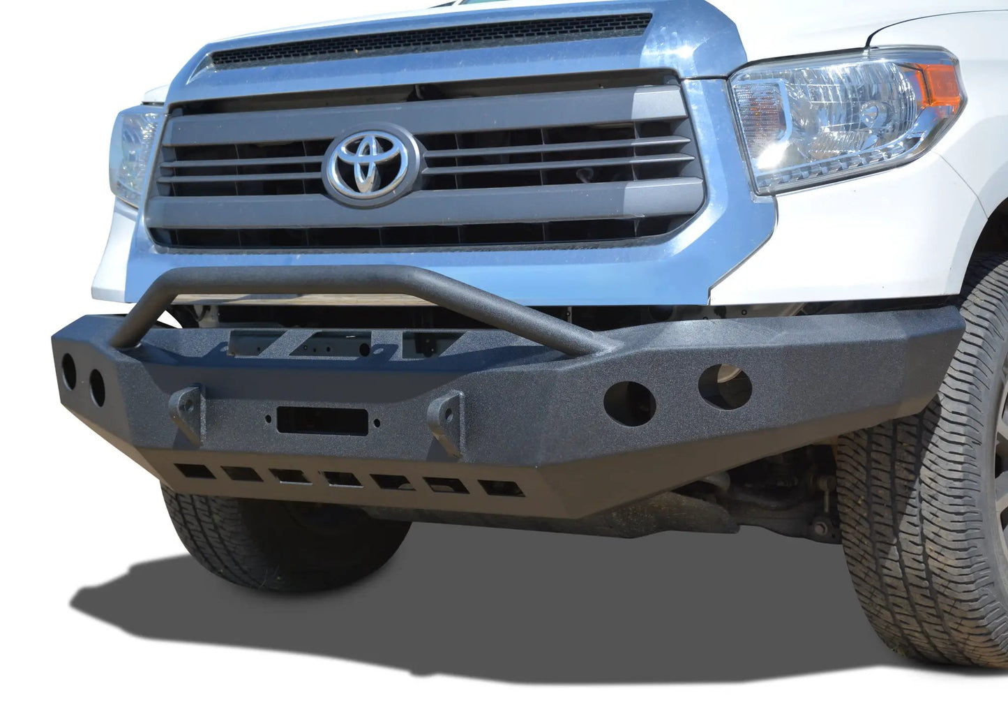 DV8 Offroad 14-19 Toyota Tundra Truck Front Full Size Bumper by DV8 Offroad