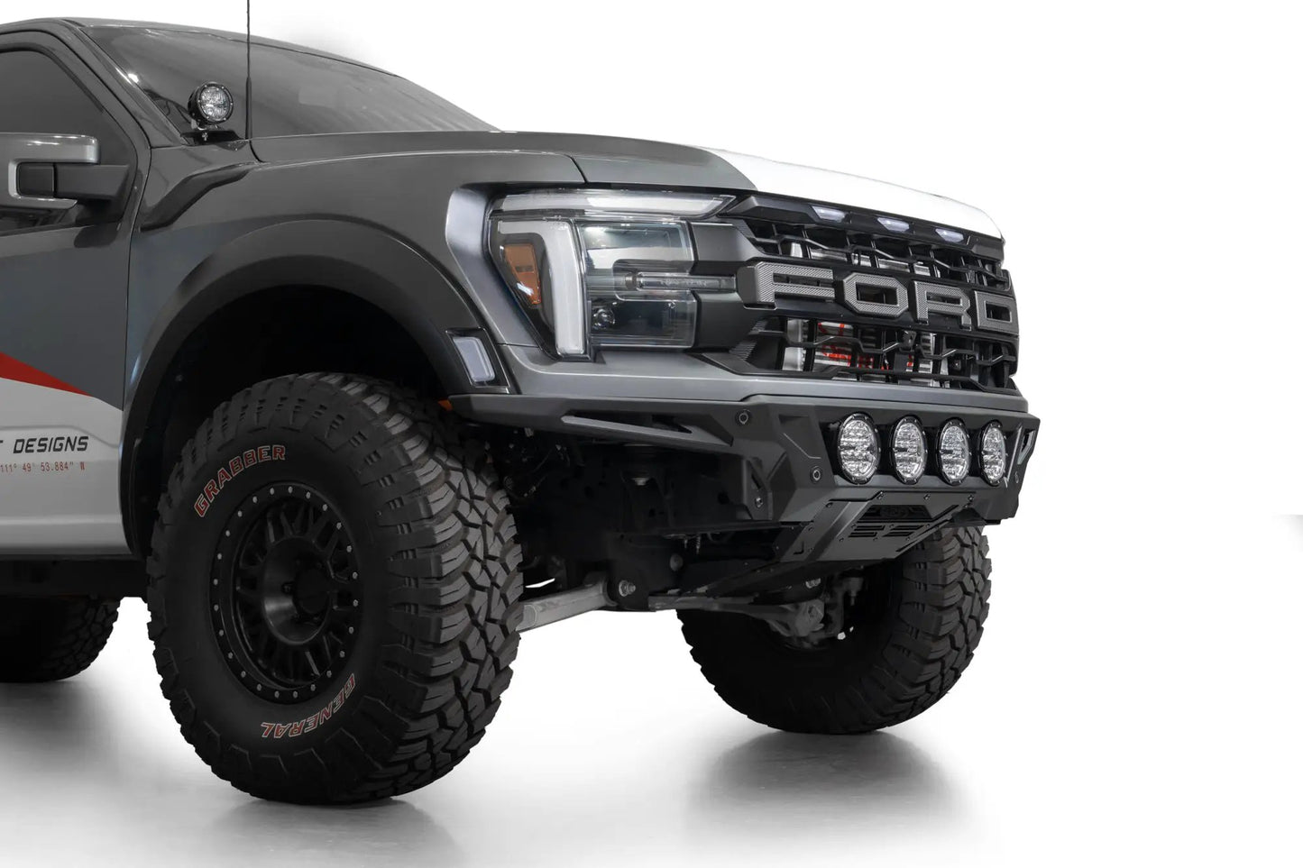 Addictive Desert Designs 2021-2025 Ford F-150 Raptor ADD Edge Front Bumper by Addictive Desert Designs