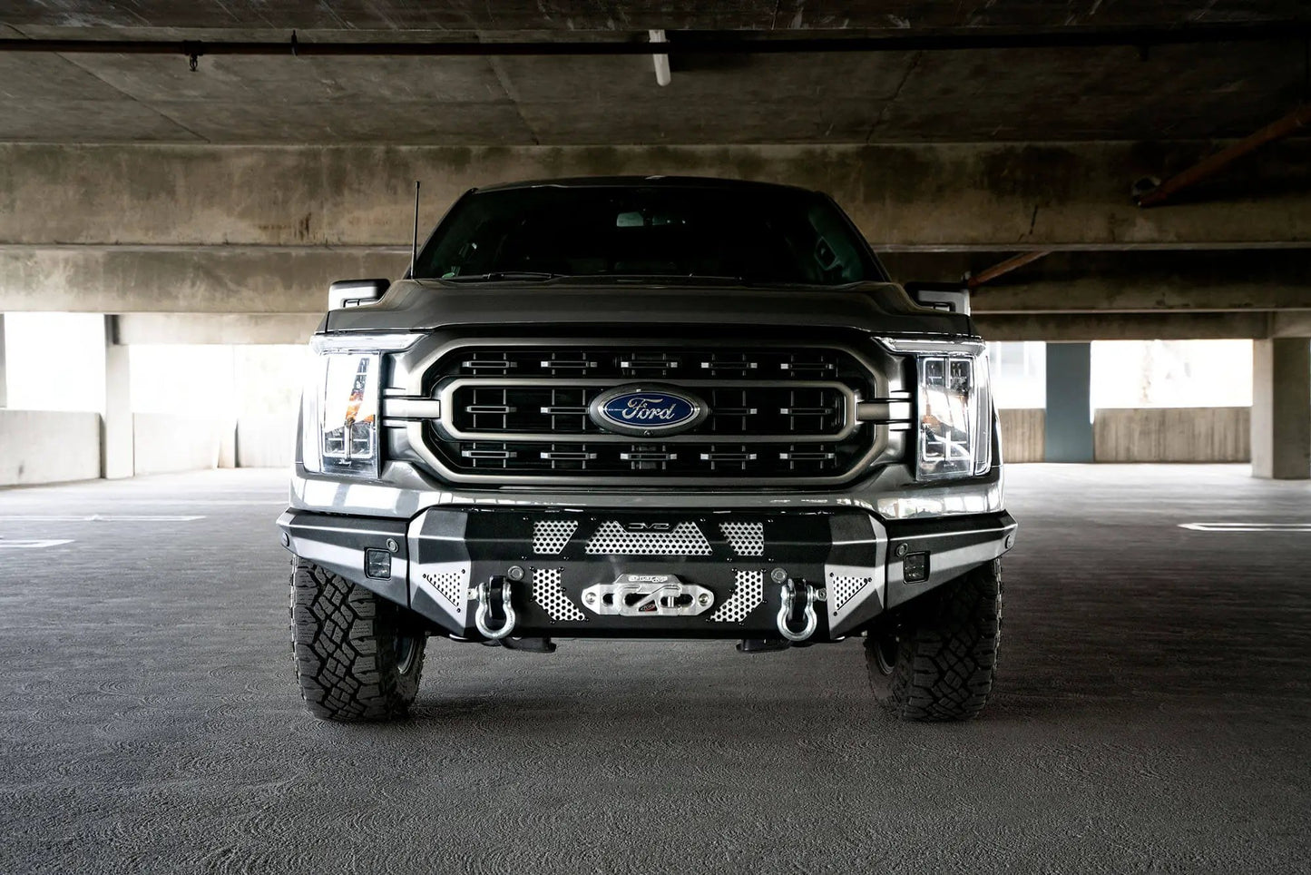 DV8 Offroad 2021-22 Ford F-150; Mto Series Winch Front Bumper? by DV8 Offroad
