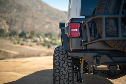 DV8 Offroad 2018-2025 Jeep Wrangler JL Armor Fender Flares by DV8 Offroad