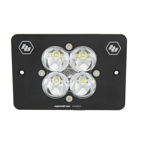 Baja Designs Dual Sport Squadron Pro Headlight Kit (Spot; Clear) by Baja Designs
