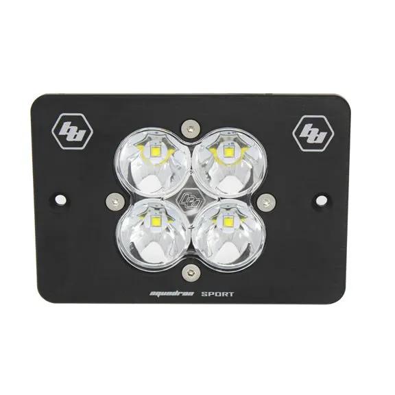 Baja Designs Dual Sport Squadron Sport Headlight Kit (Spot; Clear) by Baja Designs