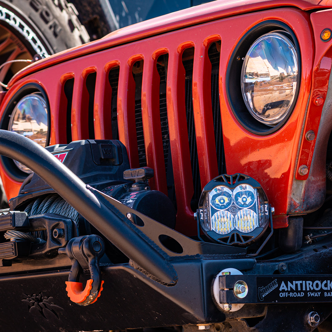 Baja Designs LP4 Pro LED Light Pod (Driving/Combo; Baja Amber)