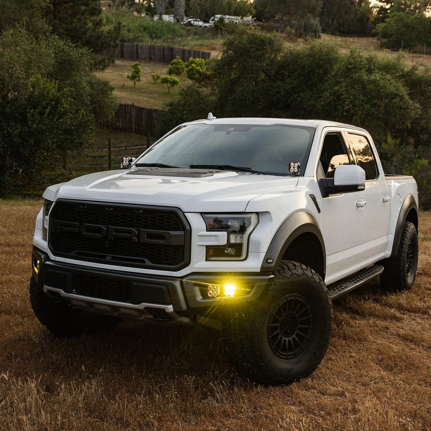 Baja Designs 2017-2020 Ford Raptor, Fog Pocket Kit, Squadron Pro SAE 2.0/S2, Clear, SAE Fog by Baja Designs