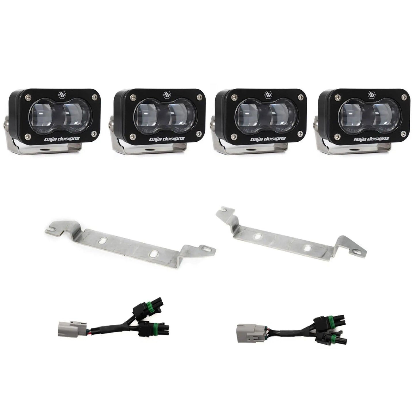 Baja Designs S2 SAE OEM Fog Light Replacement Kit - 2025-2026 Toyota 4Runner NOTE: TRD Pro/Trailhunter (Clear) by Baja Designs