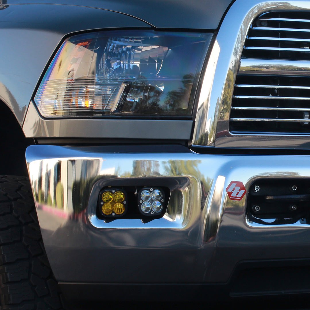 Baja Designs Squadron SAE Fog Pocket Kit - '09-10 Ram 1500; '11-12 1500; '10-18 2500/3500 (SAE Fog; Clear)