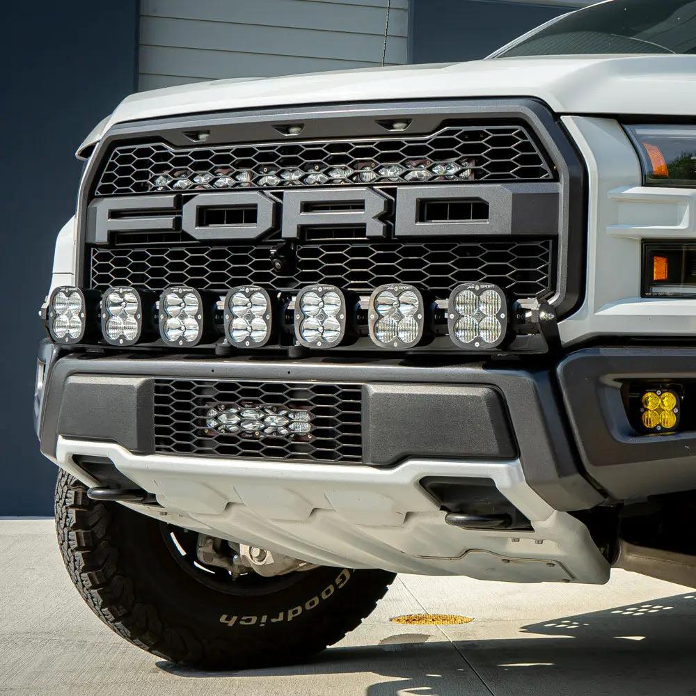 Baja Designs XL Sport Linkable Sport Bumper Light Kit - '17-20 F-150 Raptor (Multi-Pattern; Clear) by Baja Designs