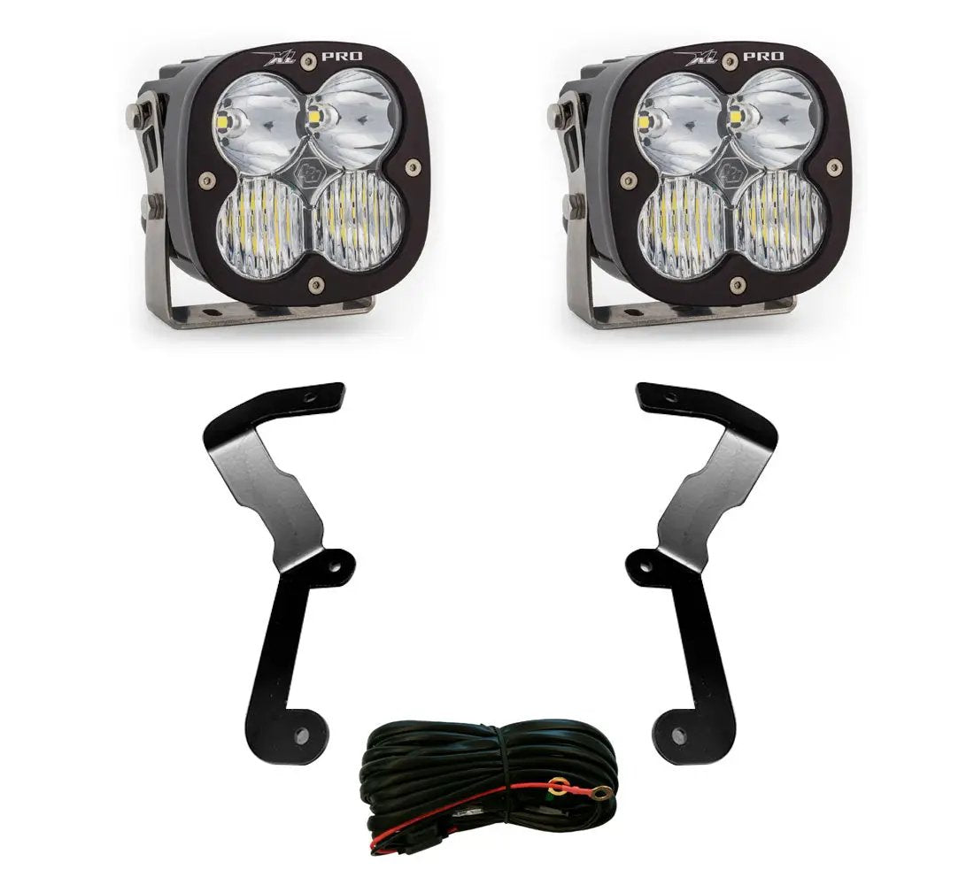 Baja Designs XL Pro A-Pillar Kit - '19-22 Sierra 1500 (Driving/Combo; Clear) by Baja Designs