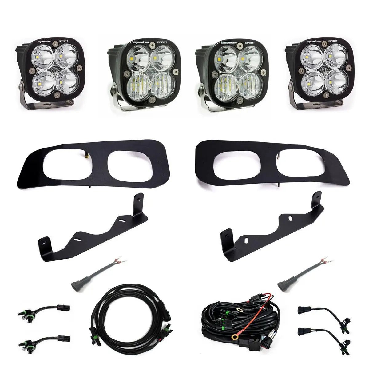 Baja Designs 2023-26 Ford Super Duty Dual Sportsmen Fog Pocket Kit by Baja Designs