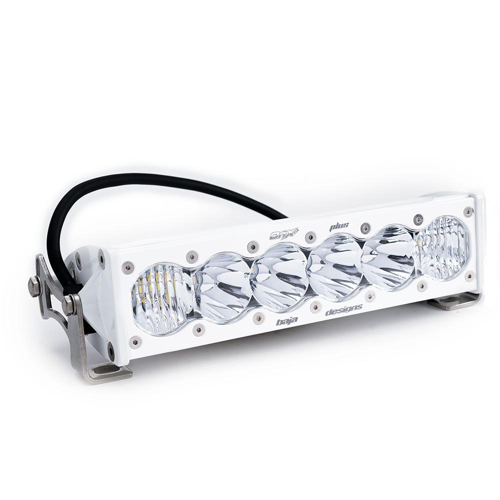 Baja Designs OnX6+ White Straight LED Light Bar (10 Inch; Driving/Combo; Clear) by Baja Designs