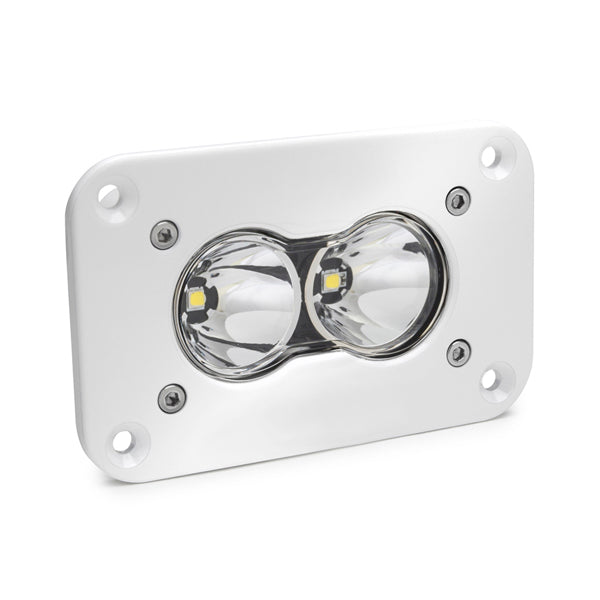 Baja Designs S2 Pro White Flush Mount LED Light Pod (Work/Scene; Clear) by Baja Designs