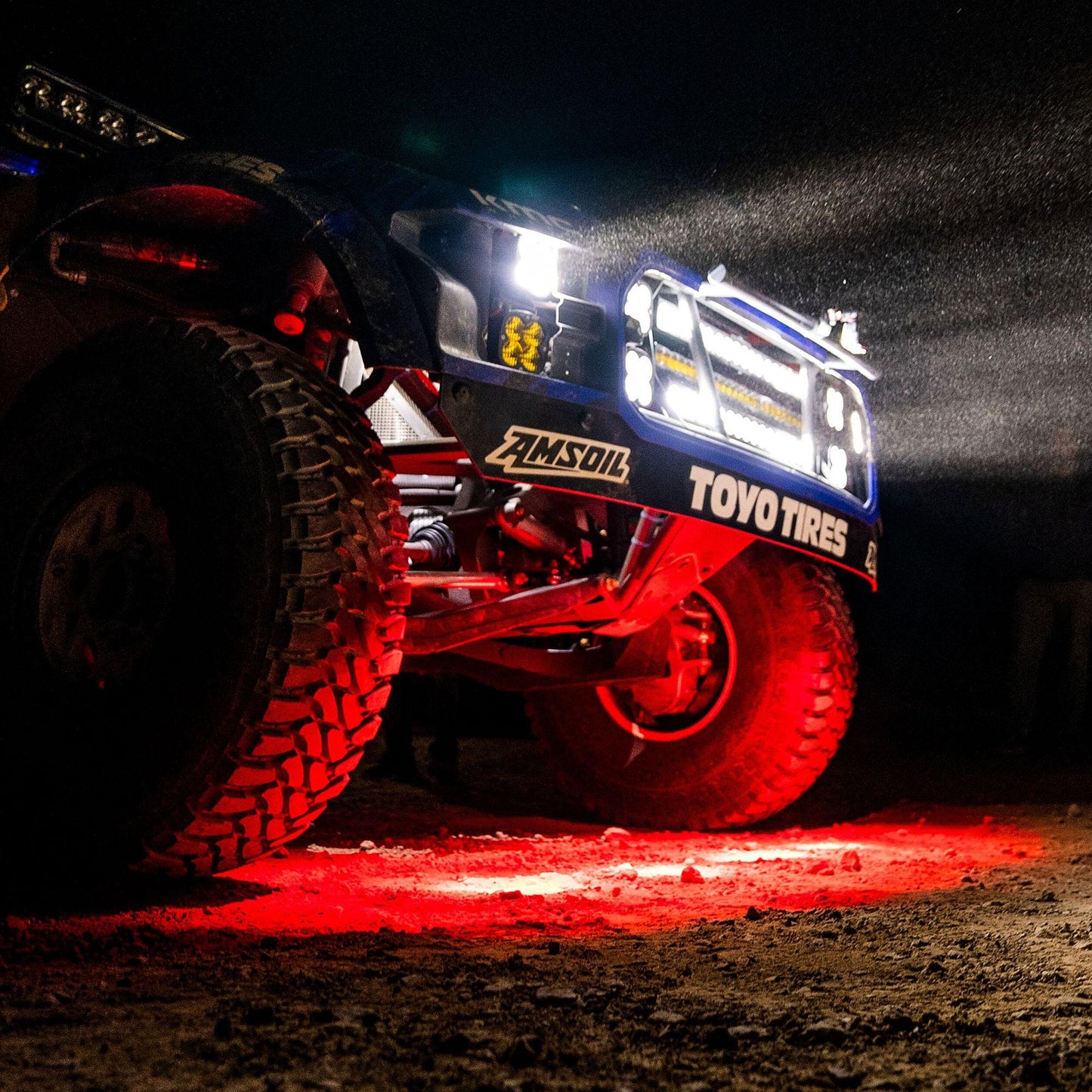 Baja Designs S2 Red LED Auxiliary Light Pod - Spot, Red