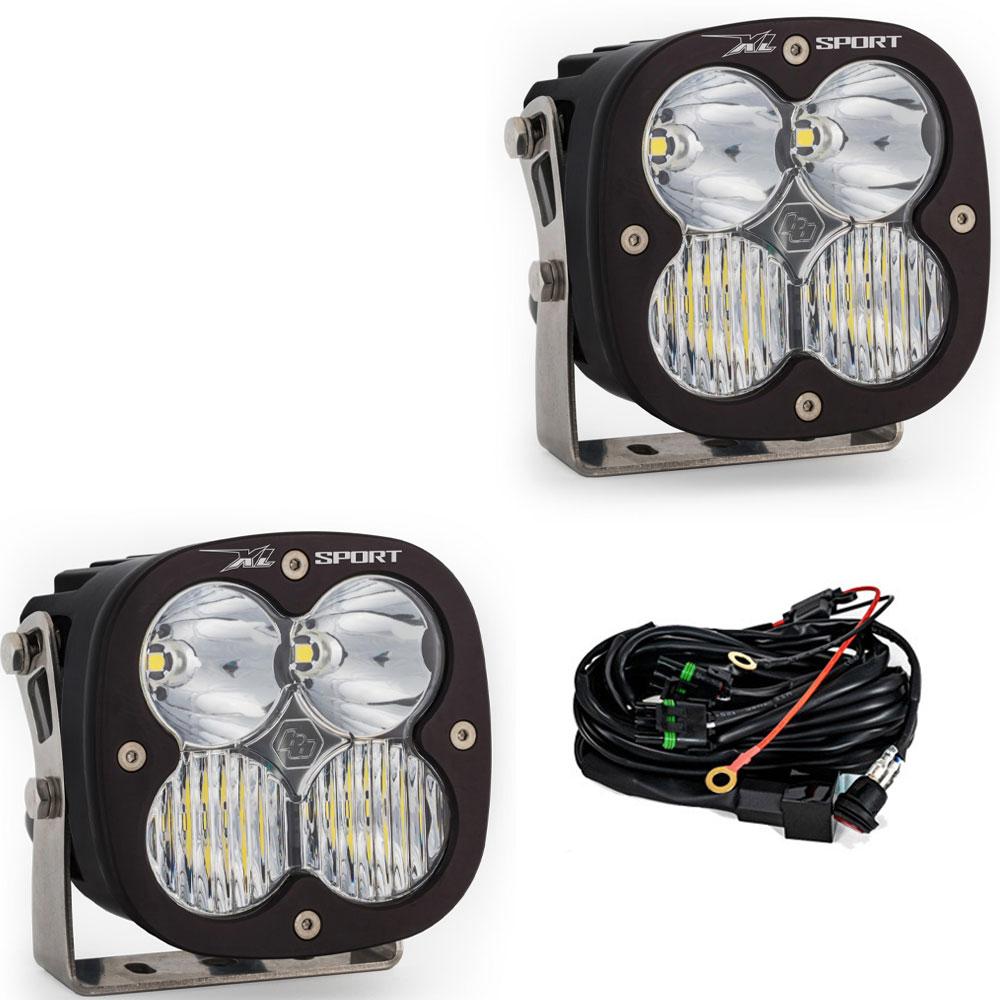 Baja Designs XL Sport LED Light Pod Pair (Driving/Combo; Clear)