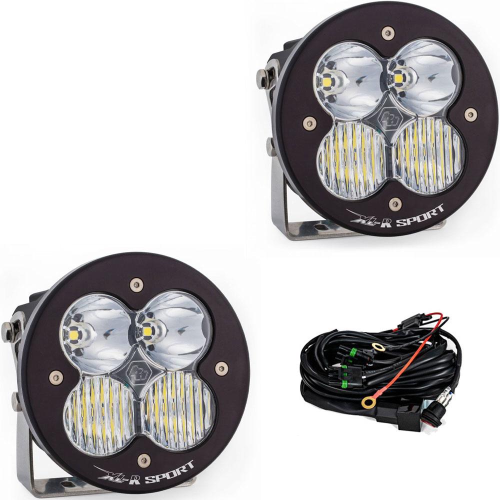 Baja Designs XL-R Sport LED Light Pod Pair (Driving/Combo; Clear)