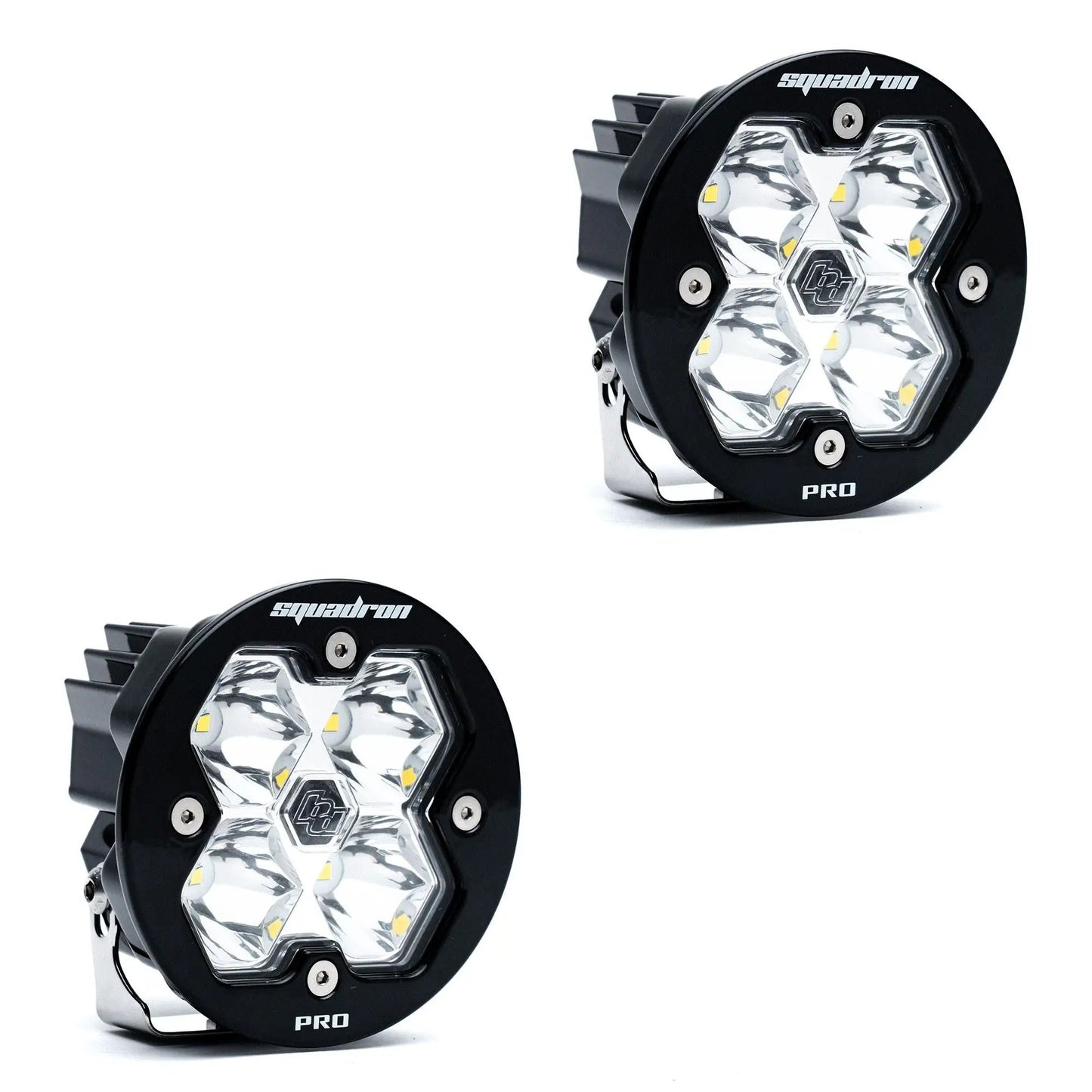 Baja Designs Squadron-R 2.0 Pro, Pair, LED Spot, No Harness by Baja Designs