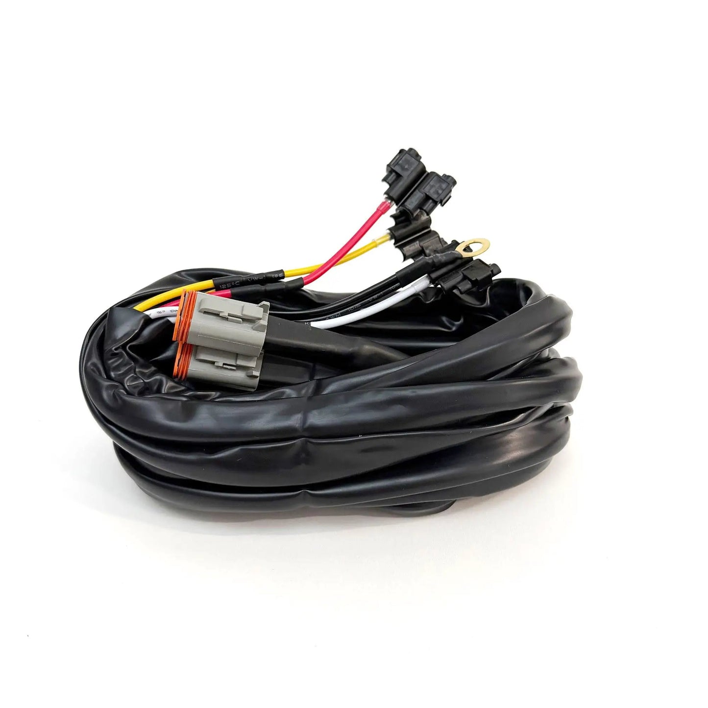 Baja Designs Upfitter Wiring Harness, Dual 4-pin Deutsch w/ Hi/Low/Backlight by Baja Designs