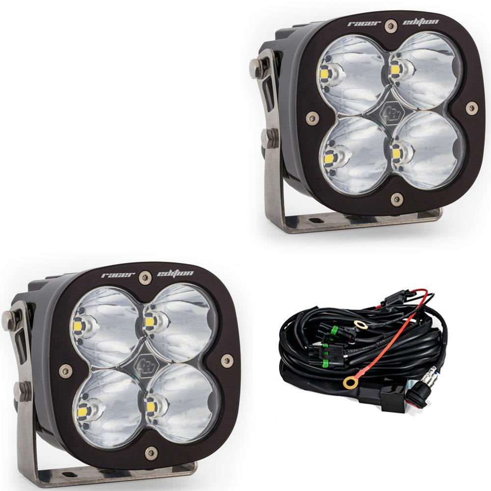 Baja Designs XL Racer Edition Light Pod Pair (Racer Spot; Clear)