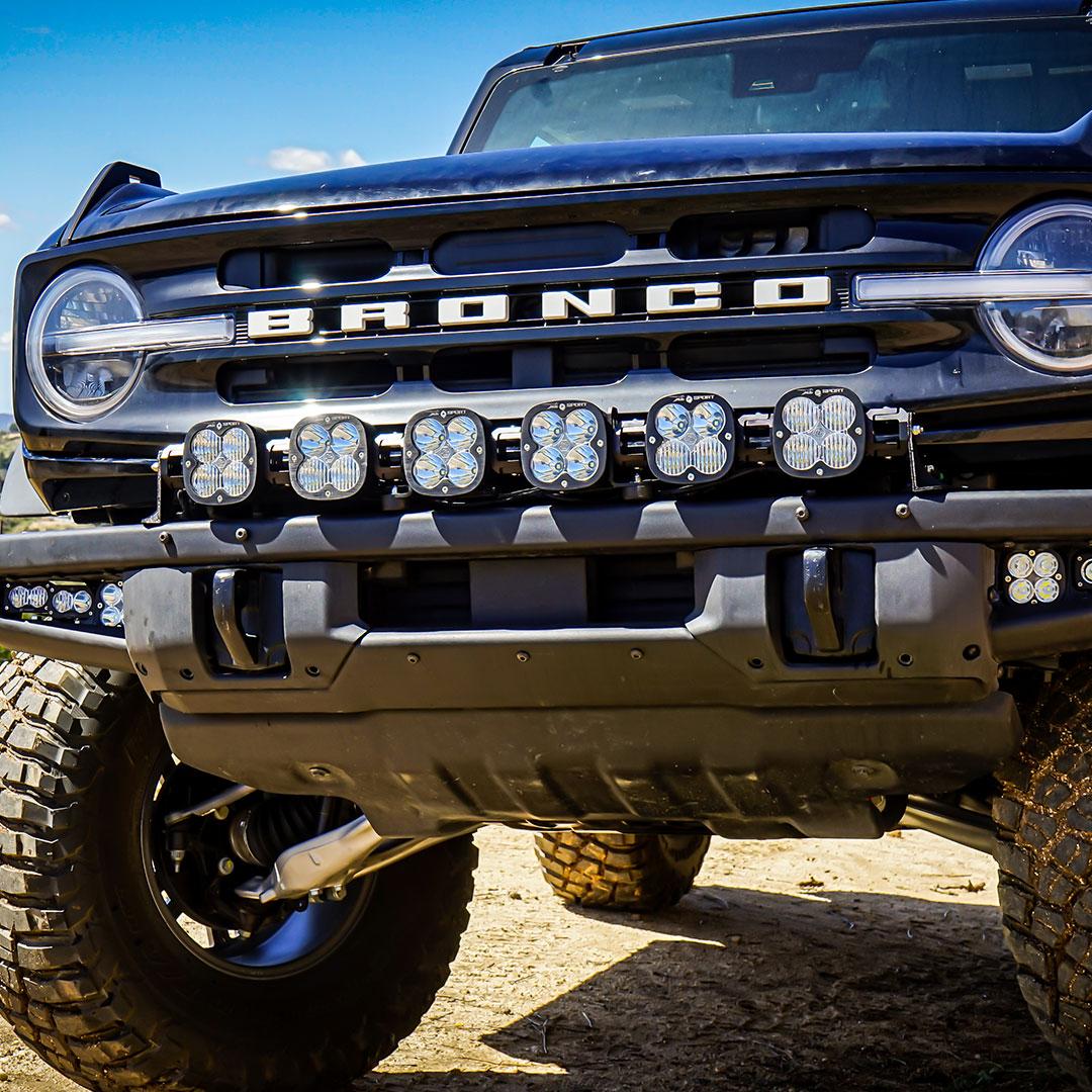 Baja Designs XL Sport Linkable LED Light Bar (6 XL; Clear)