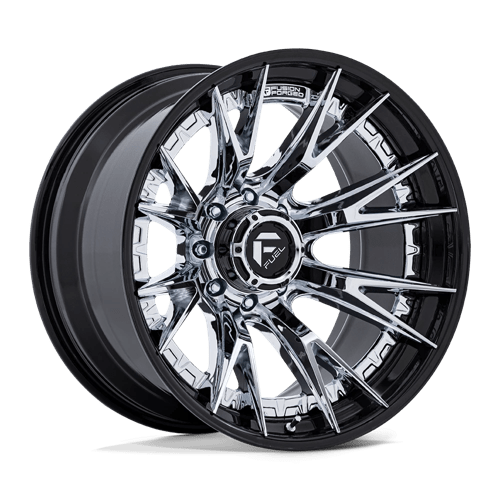 Fuel 1PC CATALYST 22X12 8X170 125 -44 CHR G-BLK