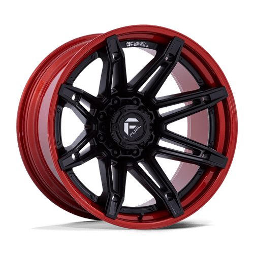 Fuel 1PC BRAWL 22X10 8X6.5 125 -18 M-BLK RD