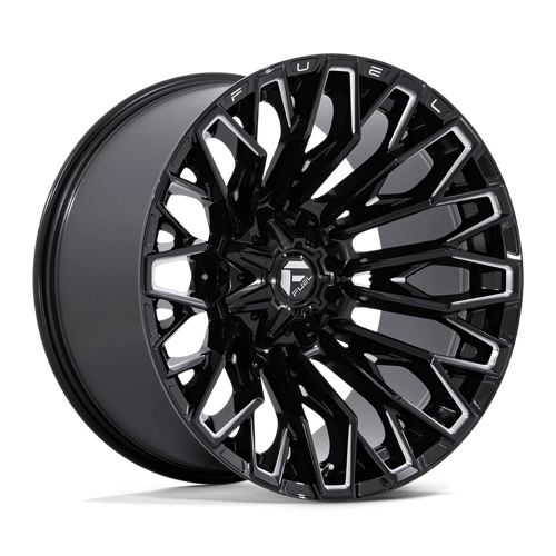 Fuel 1PC STRIKE 22X12 8X6.5 125 -44 G-BLK MILL by Fuel 1PC