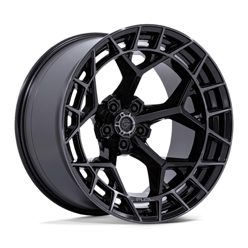 Fuel 1PC CHARGER 20X10 5X5 71 -18 G-BLK BRS-DDT by Fuel 1PC