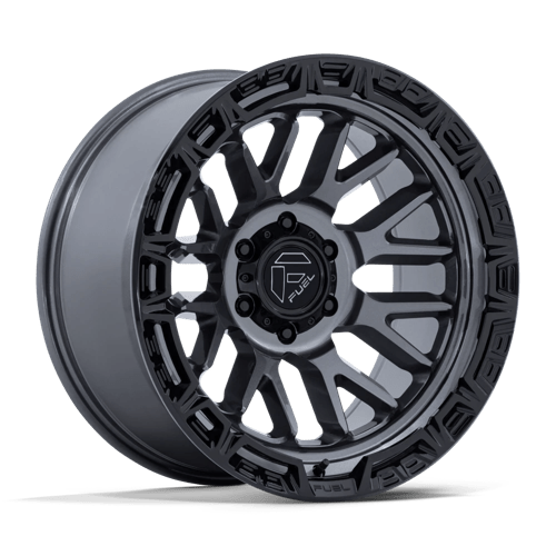 Fuel 1PC RAIL 17X9 6X135 87 +1 G-GNMTL BLK-LP