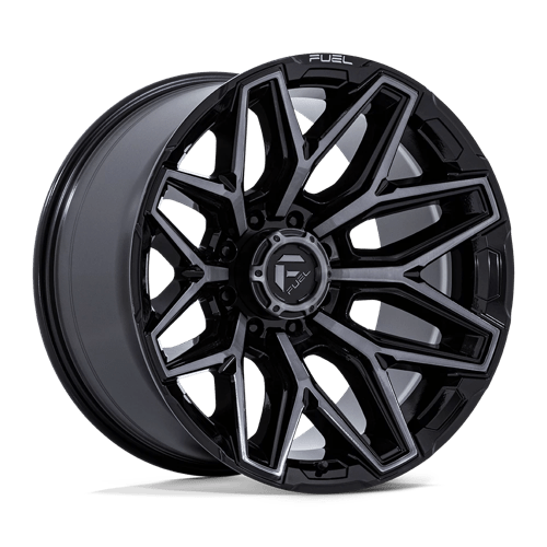 Fuel 1PC FLUX 20X10 8X6.5 125 -18 G-BLK GTCC