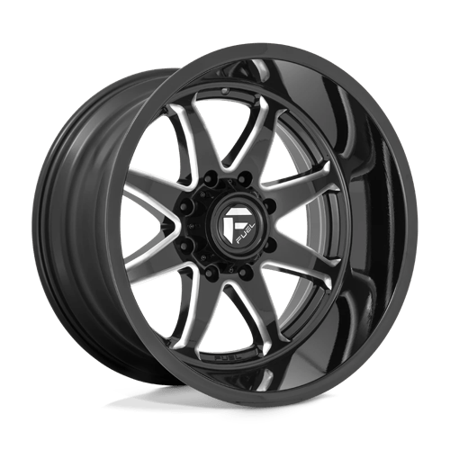 Fuel 1PC D749 HAMMER 20X10 8X6.5 125.2 NBL -18MM