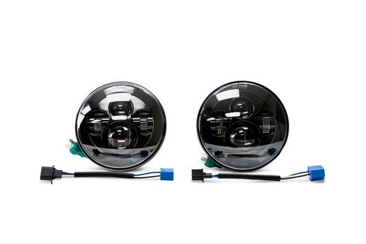 DV8 Offroad Jeep JK Projector LED Headlights by DV8 Offroad