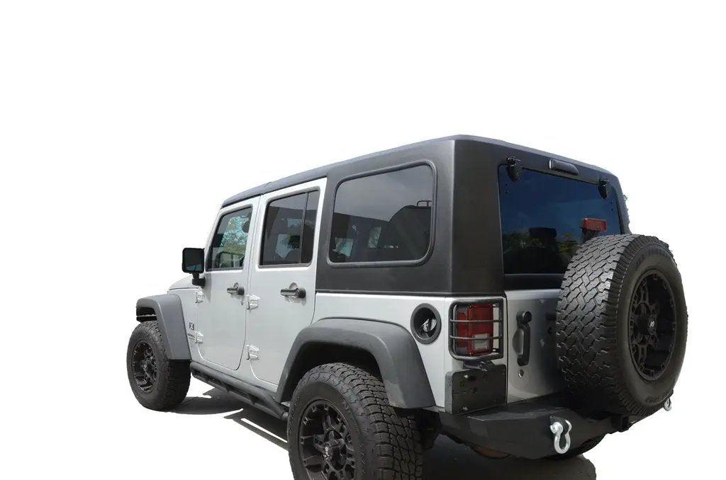 DV8 Offroad 07-18 Jeep JK 4-Door Hard Top; Square Back by DV8 Offroad