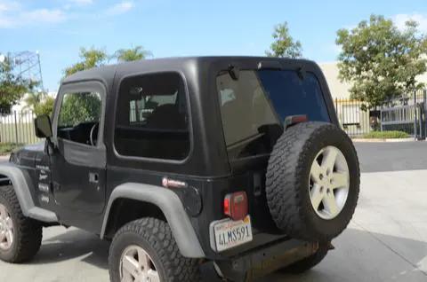 DV8 Offroad Jeep TJ Square Back Hard Top by DV8 Offroad