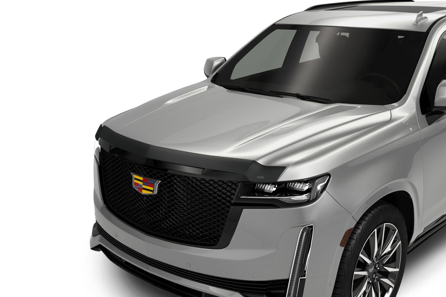 Husky Liners Aeroskin Hood Protector - Matt Black Low Profile