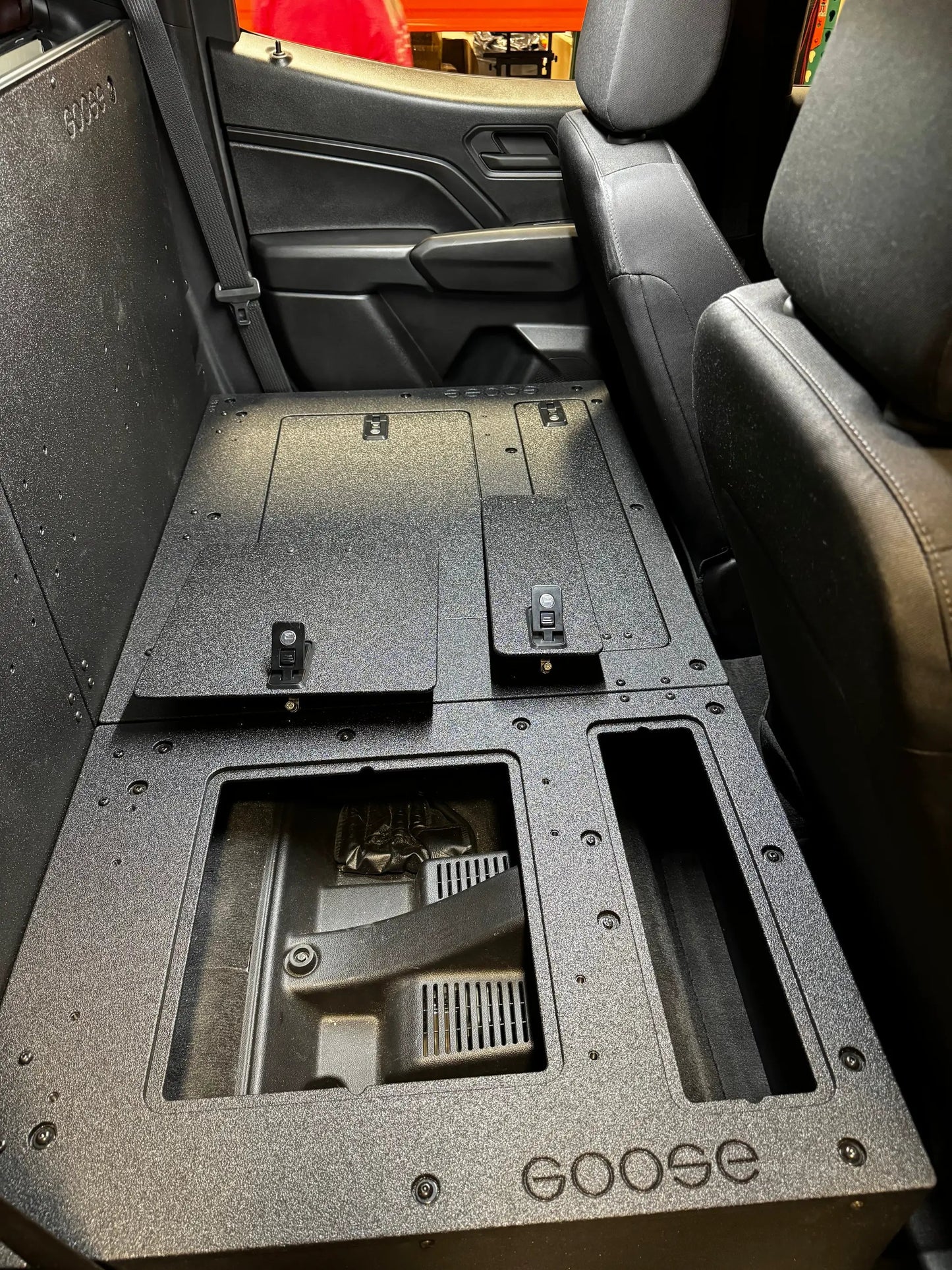 Chevy Colorado - GMC Canyon - 2023-Present - 3rd Gen - Explore Series - Second Row - Seat Delete - 100% by Goose Gear