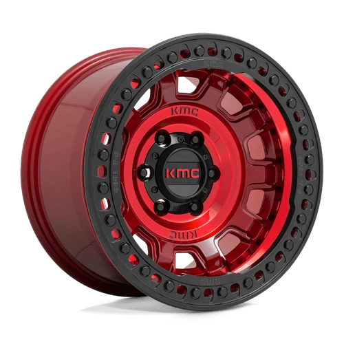 KMC TANK BL 17X9 5X5.0 C-RED -15 by KMC