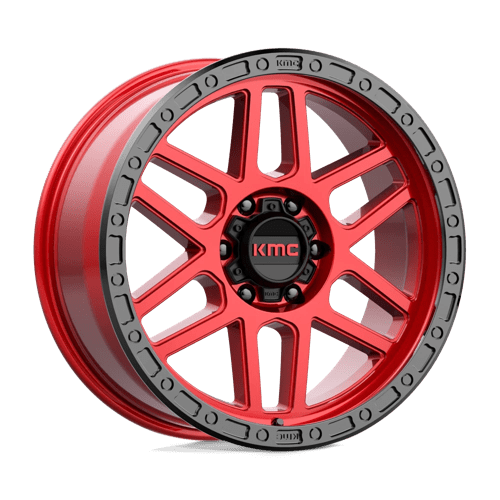 KMC KM544 17X9 6X5.5 C-RED BLK-LP -12MM by KMC