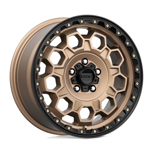 KMC KM545 17X8 6X5.5 M-BRZ BLK LP 20MM