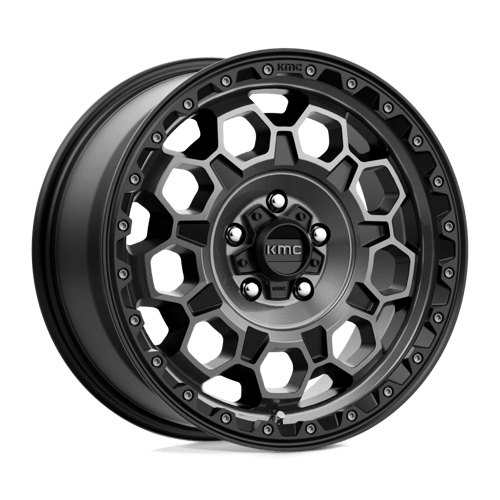 KMC KM545 17X9 5X5.0 S-BLK GTCC -12MM