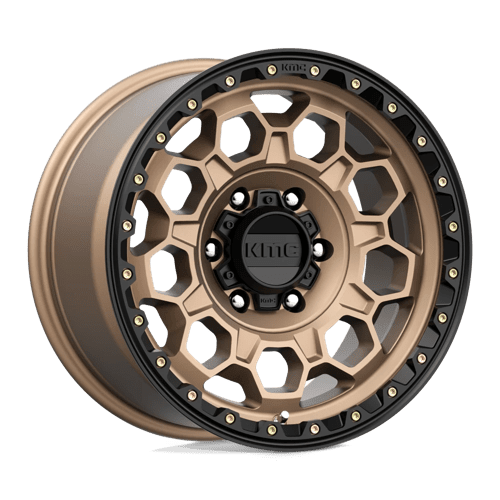 KMC KM545 17X9 6X5.5 M-BRZ BLK LP 00MM by KMC