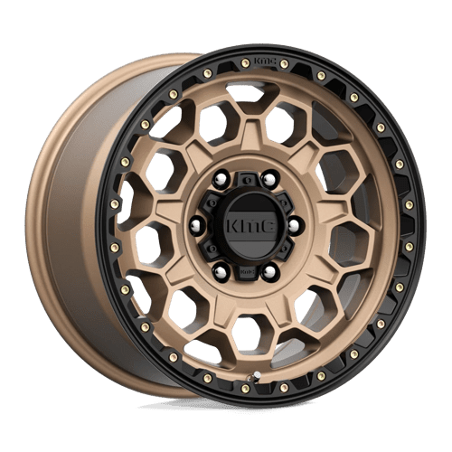 KMC KM545 17X9 6X5.5 M-BRZ BLK LP 18MM by KMC