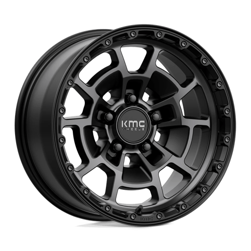 KMC KM718 17X8.5 5X5.0 S-BLK GTCC 00MM by KMC
