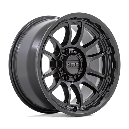 KMC KM727 WRATH 17X8.5 5X5.0 71.5 NEGRO SATINADO -10