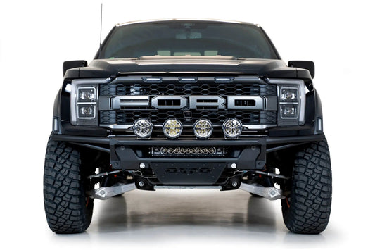 Addictive Desert Designs 2021 - 2023 Ford Raptor PRO Bolt-On Add-On Light Hoop by Addictive Desert Designs
