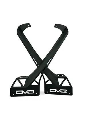 DV8 Offroad 2020-22 Jeep JL 392 & JT Mojave A-Pillar Light Bar Mount by DV8 Offroad