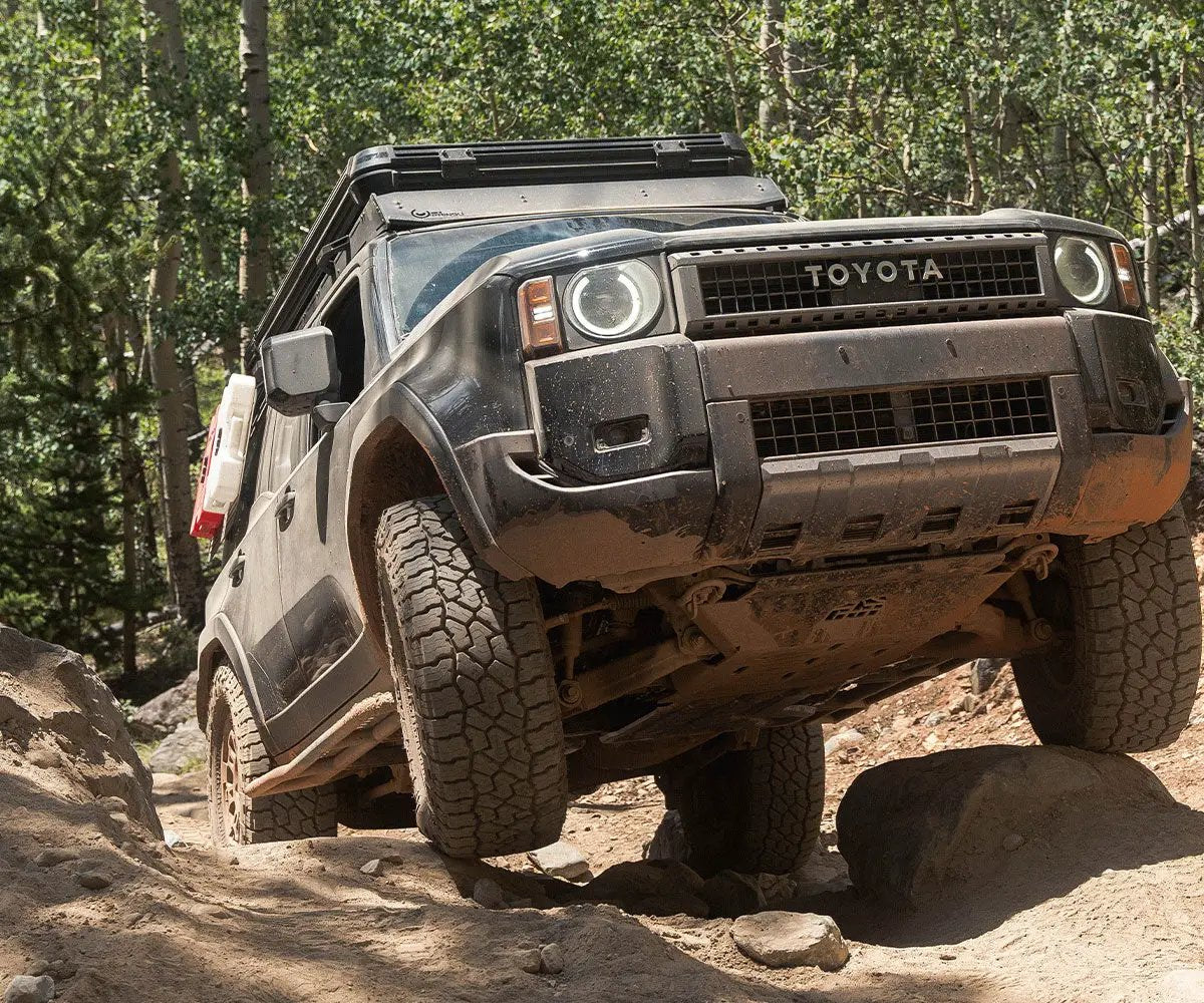 CBI GX550 Overland Kickout Rock Sliders by CBI
