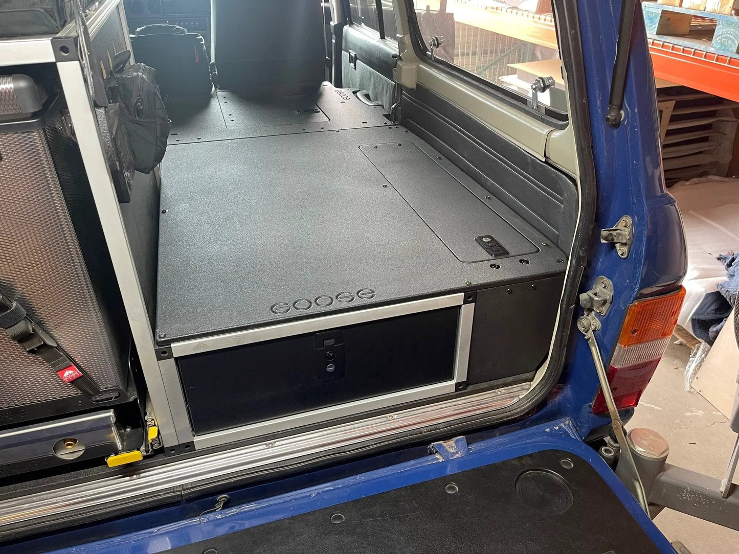 Toyota Land Cruiser 1980-1990 60 Series - Single Drawer Module with Fitted Top Plate - 22-3/16"W x 9-1/2"H x 40"D by Goose Gear