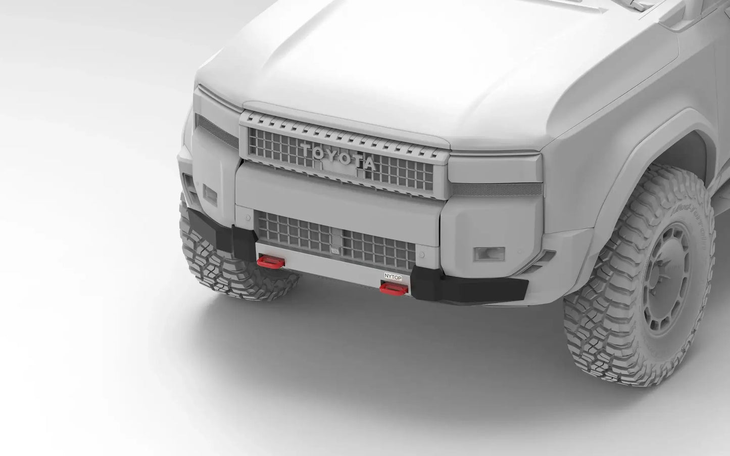 NYTOP 2024-Current Toyota Land Cruiser Front Hybrid Bumper by NYTOP