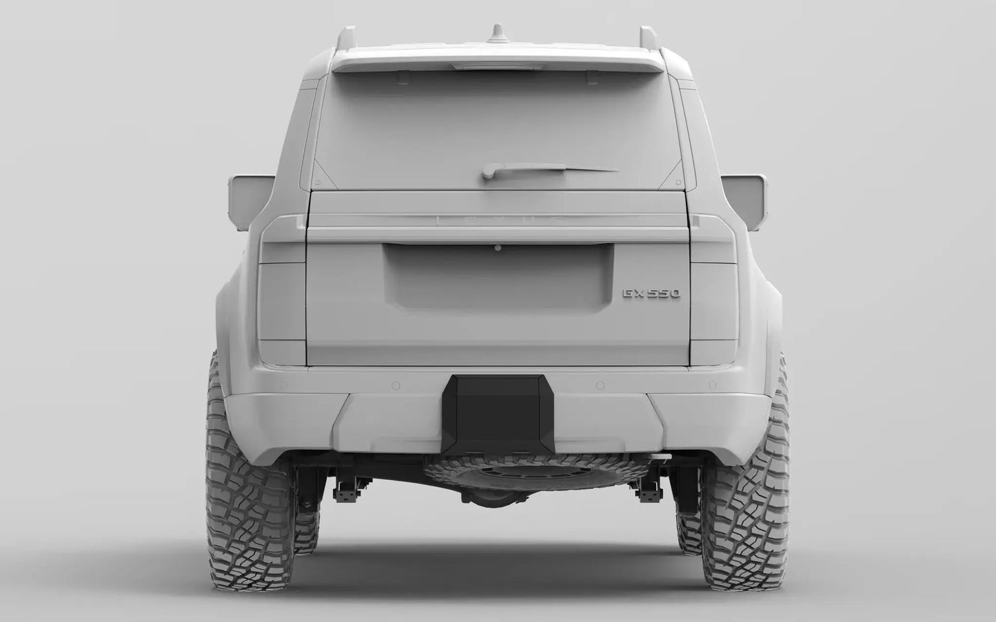 NYTOP 2024-Current Lexus GX550 Rear Hitch Skid Cover by NYTOP