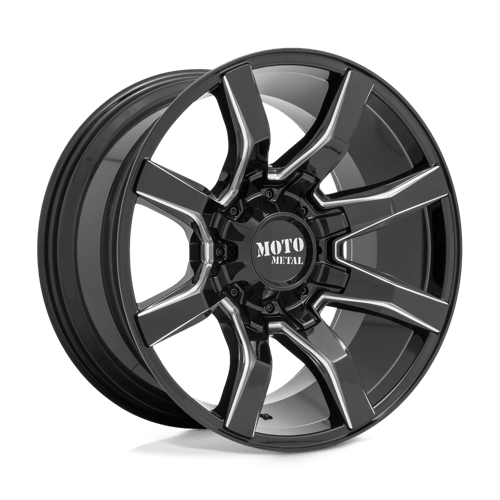 Moto Metal MO804 22X12 8X170 G-BLK MILL -44MM