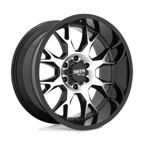 Moto Metal MO806 20X10 6X135 G-BLK MACH -18MM by Moto Metal